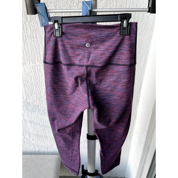 Lululemon High Times Pant Size 6 Luon Pink/Purple - Picture 3 of 7